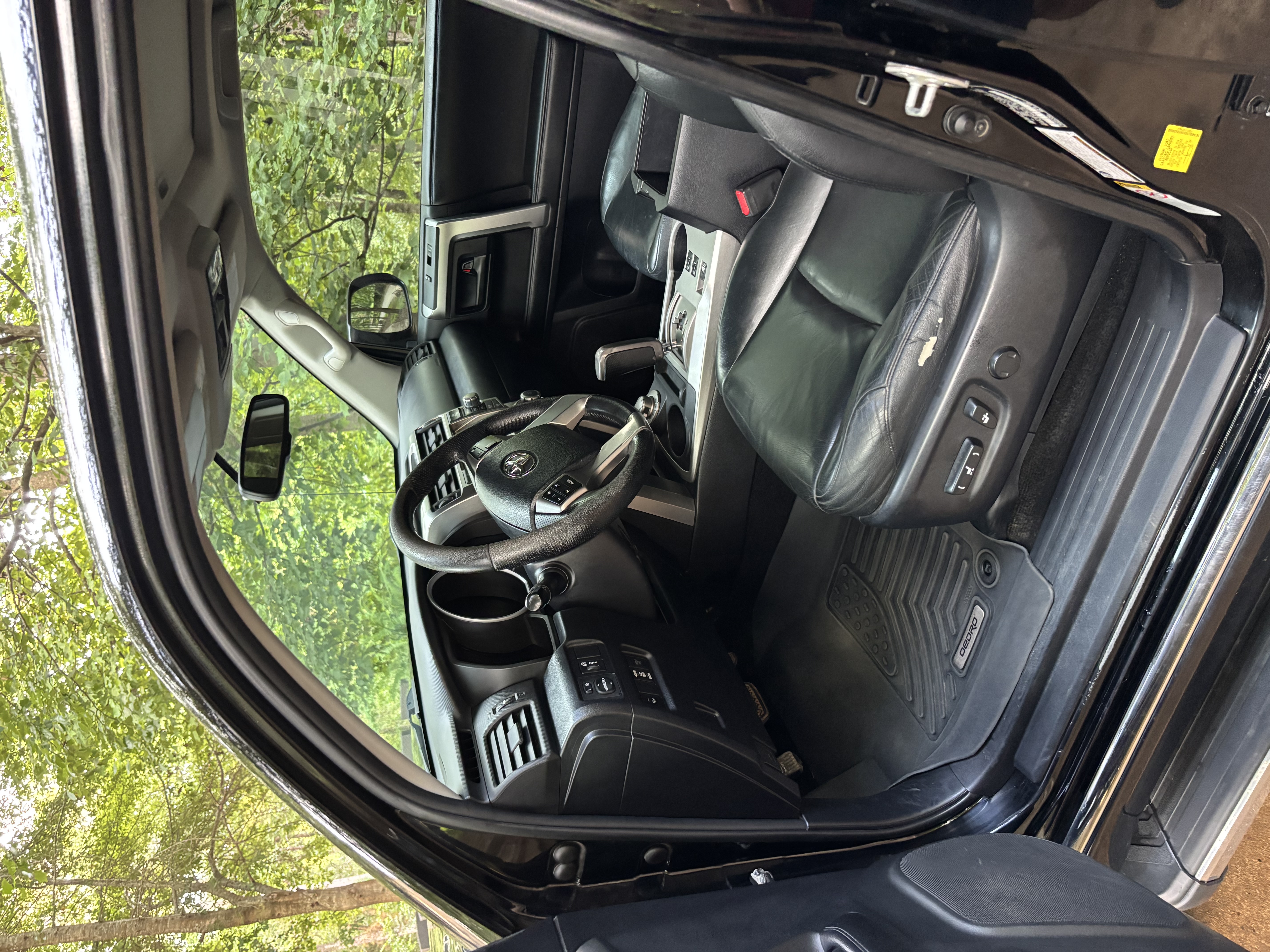 Toyota 4Runner interior after detail